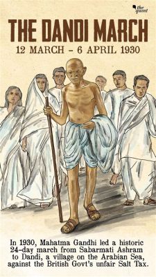  The Dandi Salt March: Gandhi's Defiance Against British Imperialism and Salt Monopoly